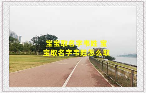 宝宝取名字韦姓 宝宝取名字韦姓怎么取